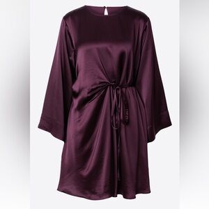 Banana Republic Women's Burgundy and Purple Dress